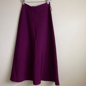Ted Baker Long Purple Skirt